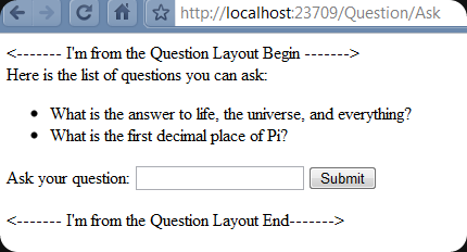 QuestionLayout