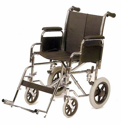 Silla de ruedas plegable
