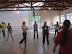 Dani passando coreografia na IPV (Igreja Presbiteriana de Viçosa)