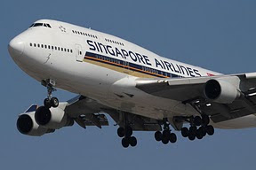 Boeing 747 Singapore Airlines
