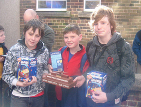2nd Onchan A Team - the winners