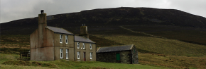 Eary Cushlin with Cronk Ny Arrey Laa in the background