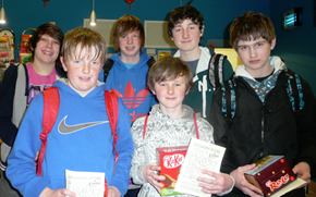 Phoenix Troop 'A' winners in the Scout Section. Click on image for a larger version.