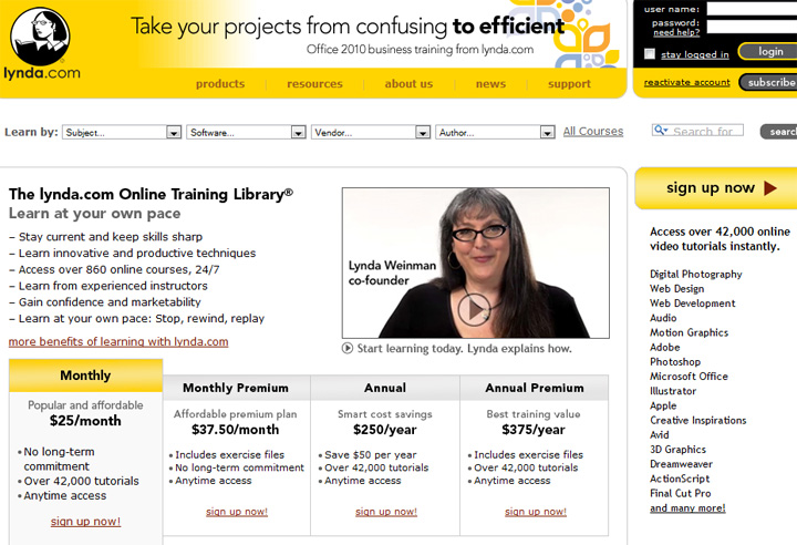 online-studium-lynda-com lynda-com