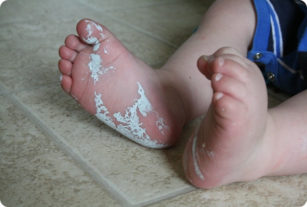 paint landon feet