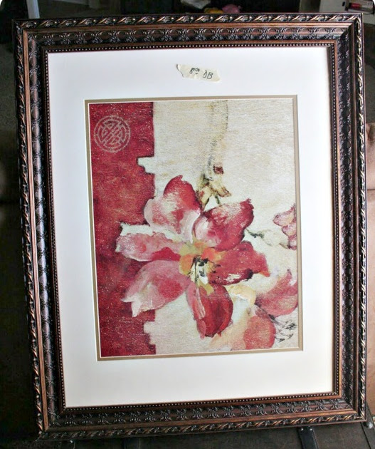 how to turn big framed prints into personalized art 320 * Sycamore