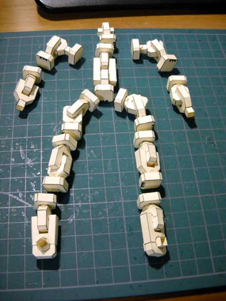 Papercraft Action Figure