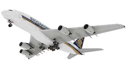 Airbus A380 Superjumbo Papercraft