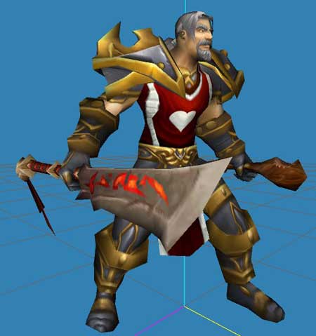 Leeroy Jenkins Papercraft