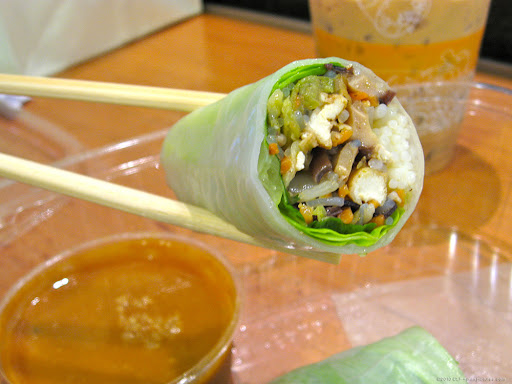 Vegetarian spring rolls
