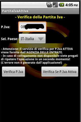 Verifica Partita IVA Attiva