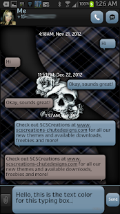How to mod GO SMS - Rose Skulls 5 1.1 apk for android