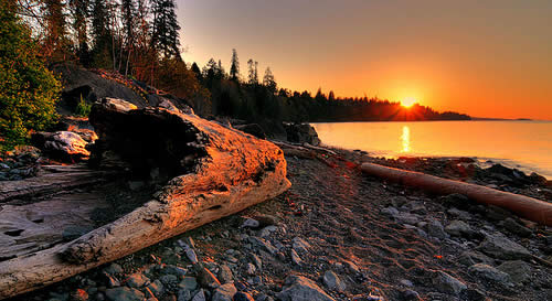 Excellent Sunset HDR photography