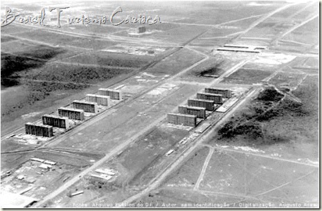 Construção da Esplanada dos Ministérios, em Brasília