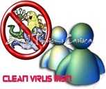 O CleanVirus MSN é um antivírus específico para MSN Messenger