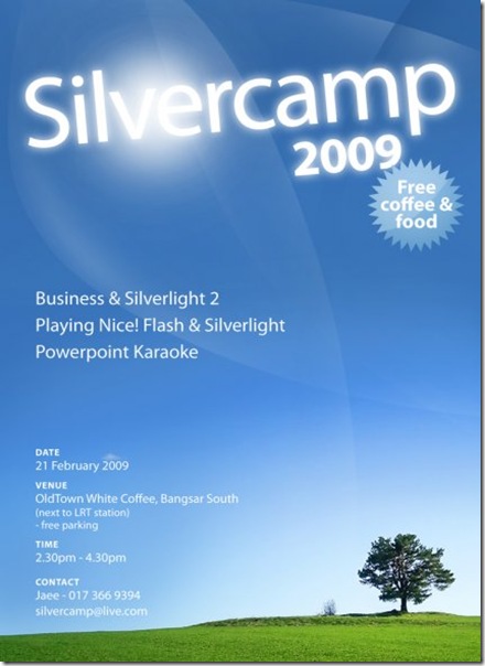 SilverCamp 2009 First Usergroup Meetup