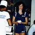 Dallas CL006.jpg, Dallas Cowboy Cheerleader with Ice Cream, Diego Garcia, British Indian Ocean Territory, 1983., Military