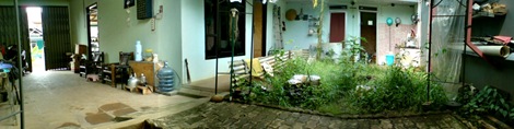 halaman belakang rumah di suka sirna jonggol