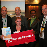 Lucky Prizewinner of KQ tickets and trip to Kenya