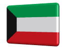 الكويت flag الرسوم المتحركة