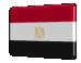 Animated 3D Egypt flag