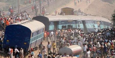 choque trenes India choque trenes India