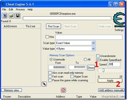 enable speed hack - theprohack.com enable speed hack - theprohack.com