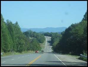 First Glimpse of the Great Smoky Mountains