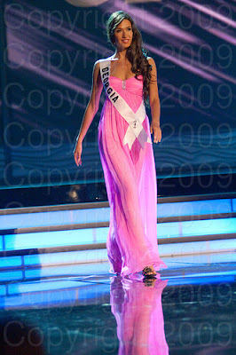 georgia Miss Universo 2009: Inspirações para vestidos de madrinha e noiva