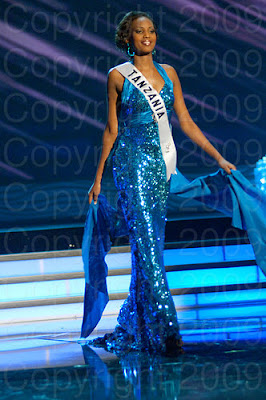 tanzania Miss Universo 2009: Inspirações para vestidos de madrinha e noiva