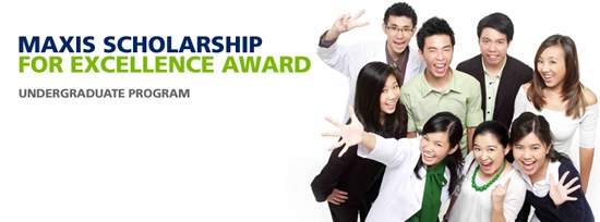 Maxis Scholarship for Excellence Award (Undergraduate Program)