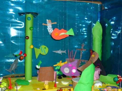 Résultat du Projet Aquarium dans une classe de CE1 