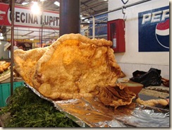 How's this for a pork rind? There are bigger!