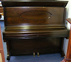 Grotrian Steinweg upright Walnut