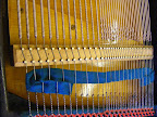 bechstein 9 upright piano Ebony
