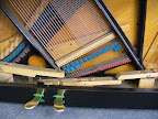 bechstein 9 upright piano Ebony