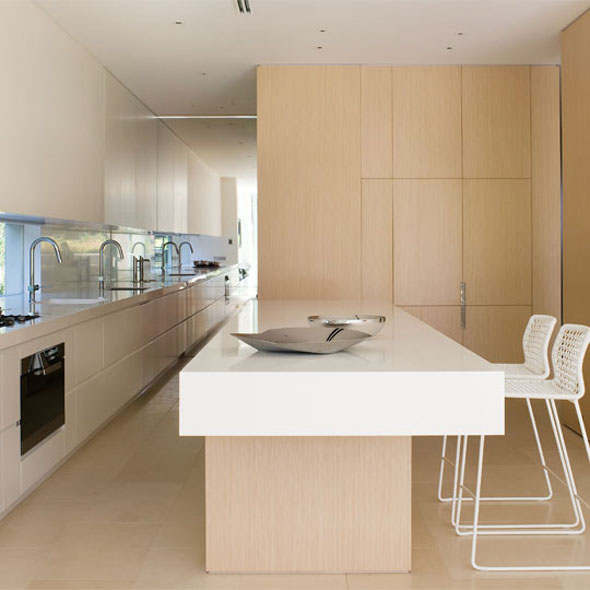 minimalist wood kitchen interior design ideas