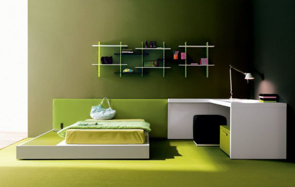 cool green boys room design ideas photos
