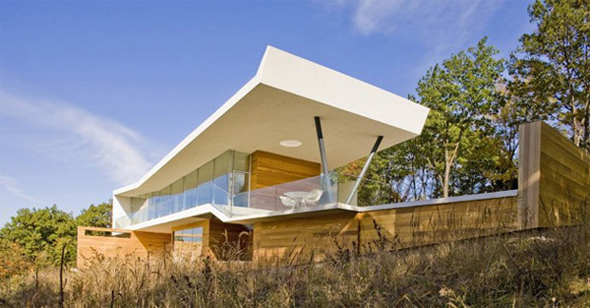 hillside homes in mountain house design ideas