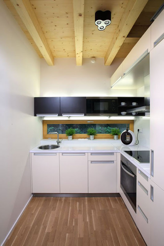 minimalist simple kitchen cabinet set design