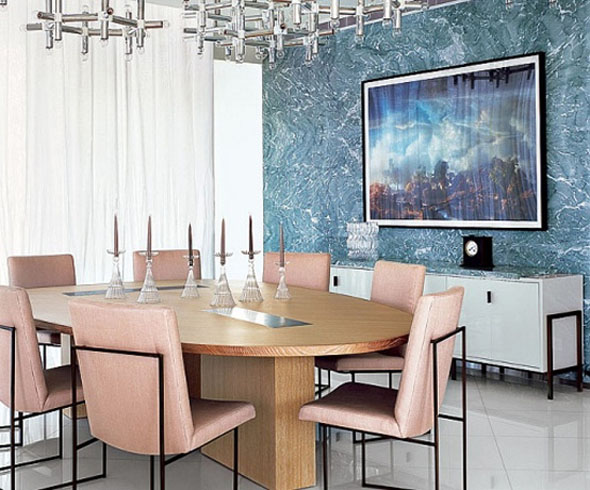 elegant dining room interior layout design
