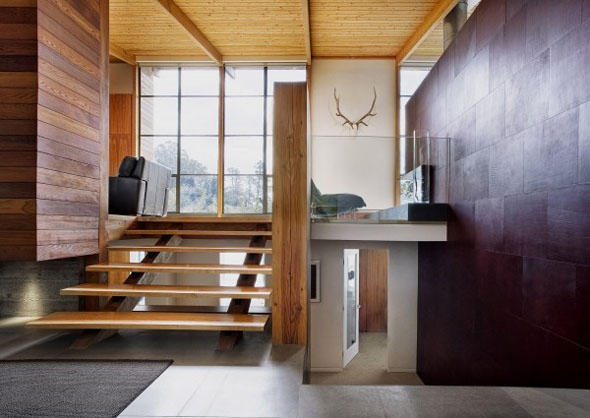 wood material interior architecture design ideas