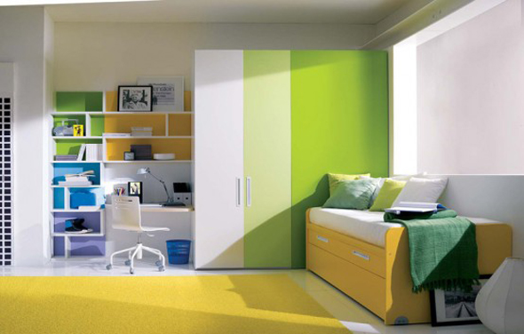 colorful teenage girl bedroom decorating ideas