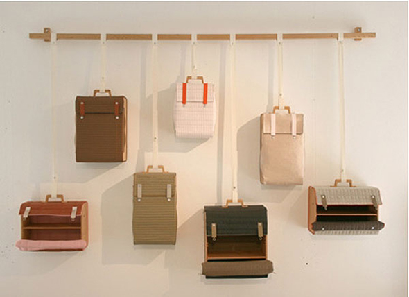 Contemporary Wooden Suitcase Hanger Storage Design Plans
