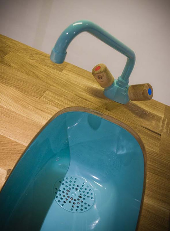 modern eco-friendly kitchen sink system design