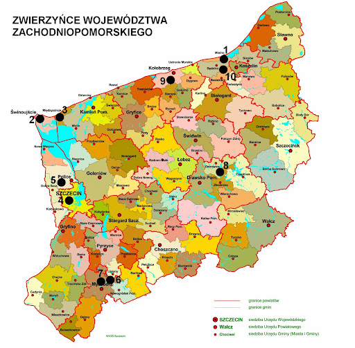 Zwierzyńce województwa zachodniopomorskiego