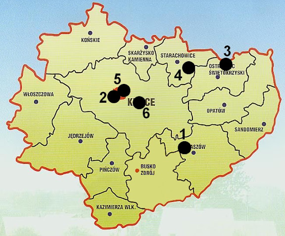 Zwierzyńce województwa świętokrzyskiego