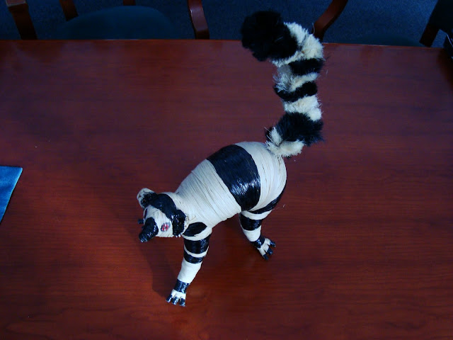 Lemur jak żywy!