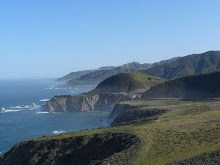 Die grnen Hnge am California Hwy 1