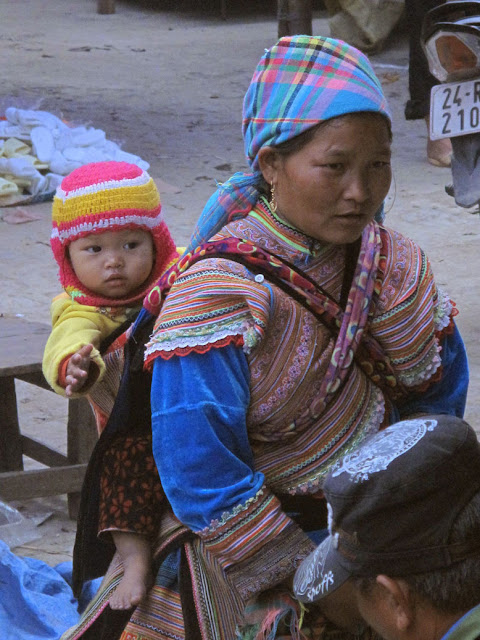 Bac Ha Market_H'Mong Flower Tribe_Lao Cai_Vietnam_H'Mong Woman
